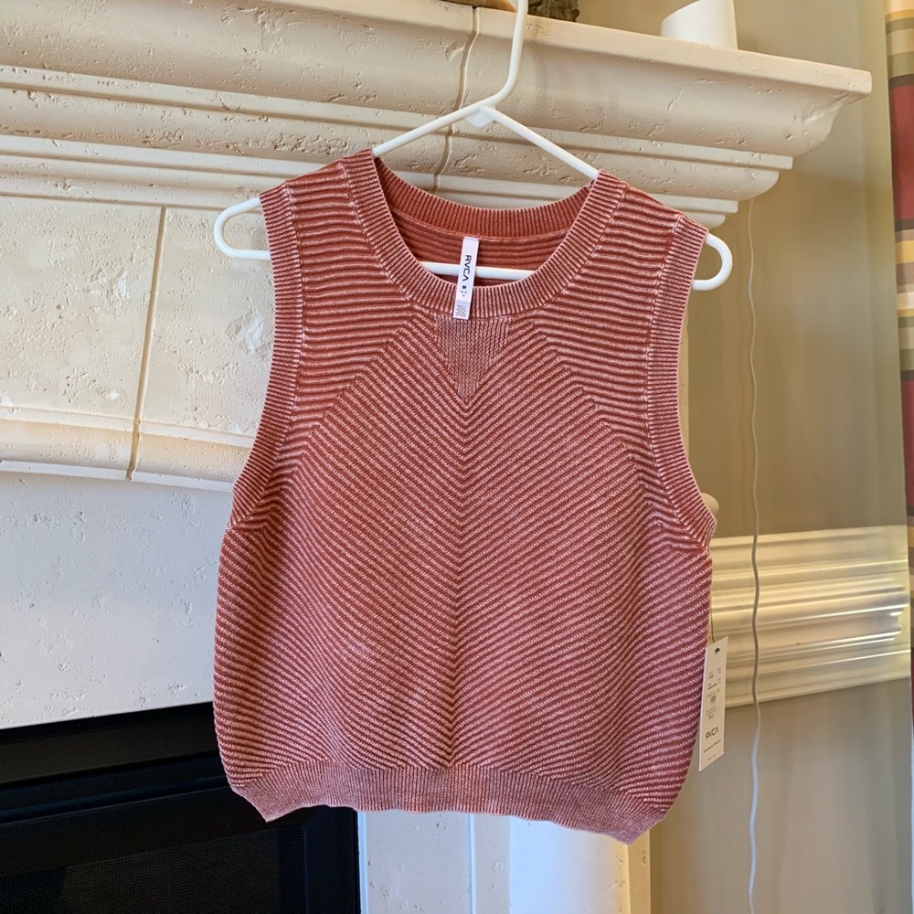 RVCA Semi-Crop Sweater Vest